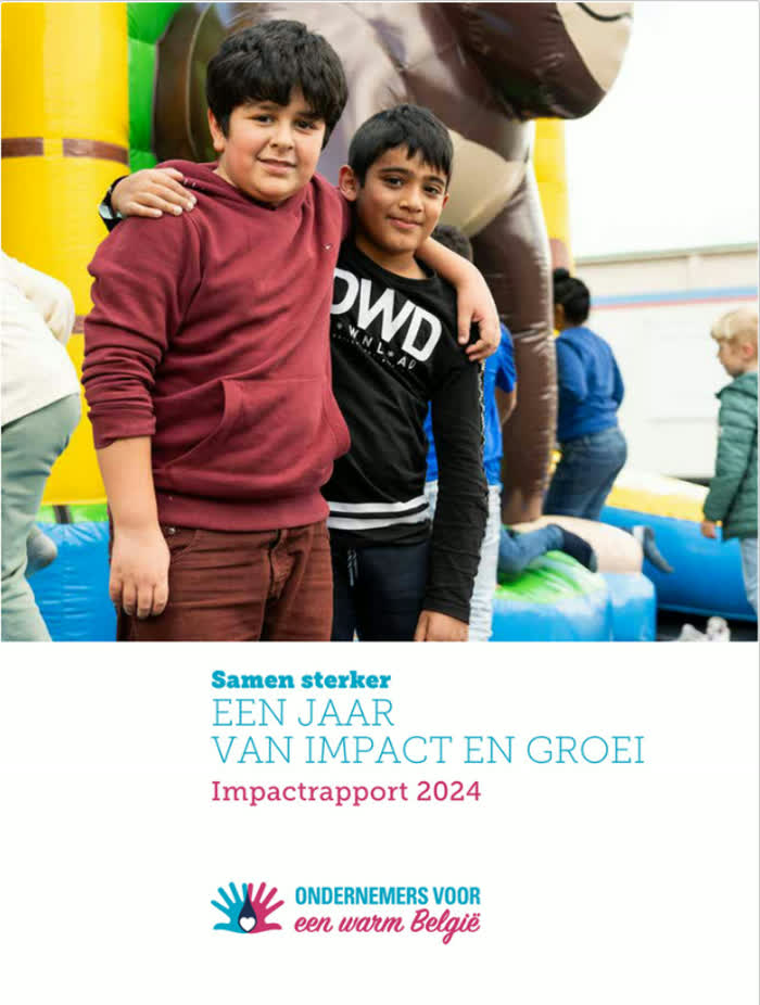 Cover van het impactrapport 2024