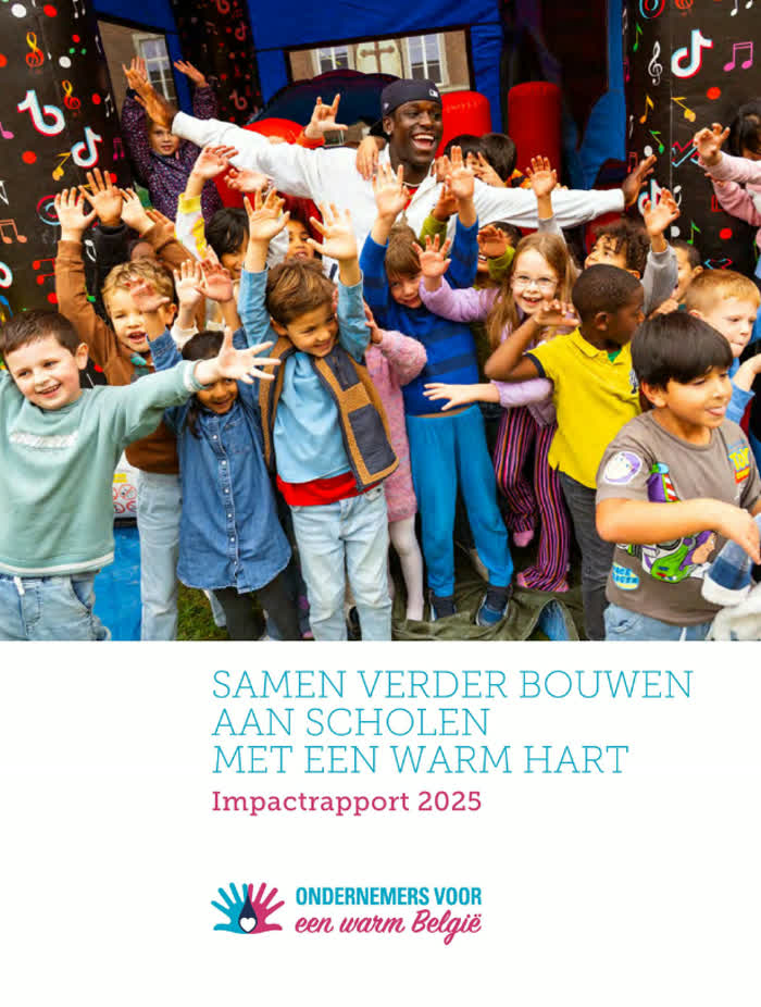 Cover van het impactrapport 2025